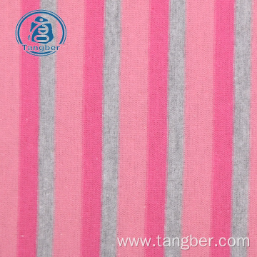100% cotton yarn dyed stripe knitting fabric cotton